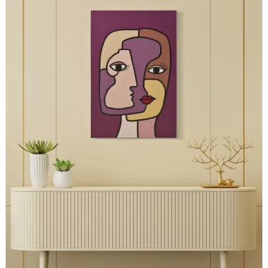 FACES NEW -A- 60X3X90 cm